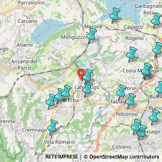 Mappa Via S. Giovanni Bosco, 22045 Lambrugo CO, Italia (2.92158)
