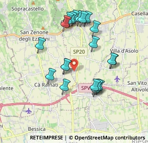Mappa Via dell'Artigianato, 31010 Fonte TV, Italia (1.8)