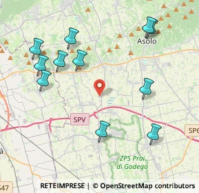 Mappa Via dell'Artigianato, 31010 Fonte TV, Italia (4.56364)