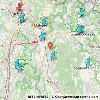 Mappa Via Briere, 21040 Venegono Superiore VA, Italia (5.7425)