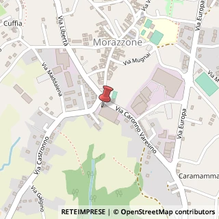 Mappa Via Per Caronno Varesino, 2, 21040 Morazzone, Varese (Lombardia)