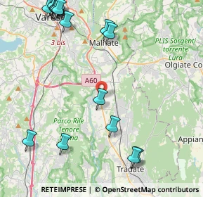 Mappa Via Battisti Cesare, 21043 Castiglione Olona VA, Italia (6.048)