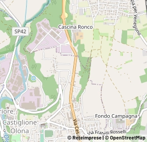 Mappa Via battisti, 21043 Castiglione Olona VA, Italia (0.20769)