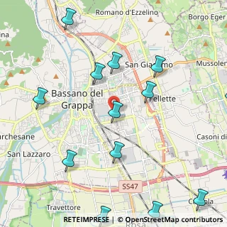 Mappa Via Luigi Manara, 36061 Bassano del Grappa VI, Italia (2.73154)