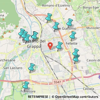 Mappa Via Luigi Manara, 36061 Bassano del Grappa VI, Italia (2.20357)