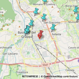 Mappa Via Luigi Manara, 36061 Bassano del Grappa VI, Italia (2.44154)