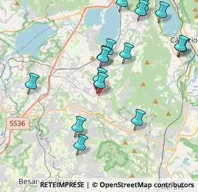 Mappa Via Milano, 23884 Castello di Brianza LC, Italia (4.38063)