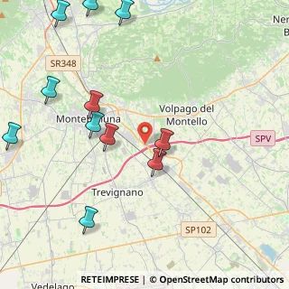 Mappa Via Pordoi, 31044 Montebelluna TV, Italia (5.2)