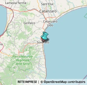 Mappa Via Fratelli Rossetti, 88068 Soverato CZ, Italia (60.42909)