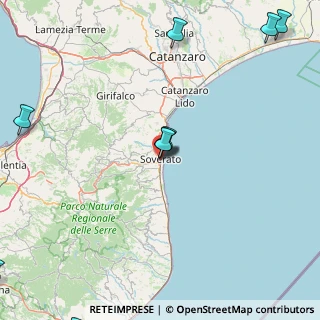 Mappa Corso Umberto I SS-106 KM-168-300, 88068 Soverato CZ, Italia (36.57077)