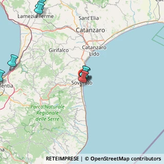 Mappa Via Cristoforo Colombo, 88068 Soverato CZ, Italia (28.08545)