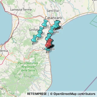 Mappa Via Cristoforo Colombo, 88068 Soverato CZ, Italia (7.2175)