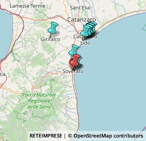 Mappa Via Olimpia, 88068 Soverato CZ, Italia (11.40833)