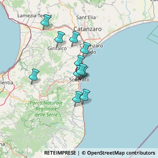 Mappa Via Olimpia, 88068 Soverato CZ, Italia (11.78545)