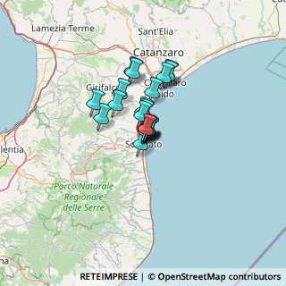 Mappa Via Olimpia, 88068 Soverato CZ, Italia (7.8435)