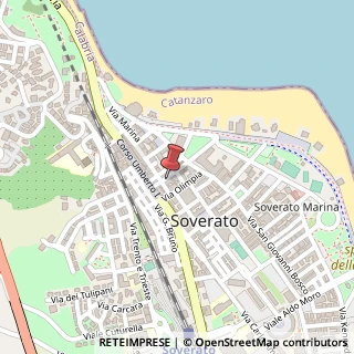 Mappa Via San Martino, 19, 88068 Soverato, Catanzaro (Calabria)