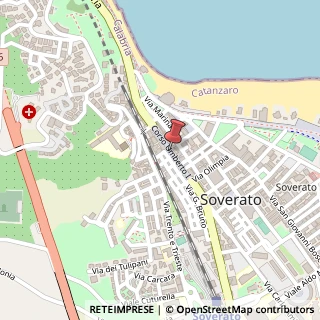 Mappa Corso Umberto I, 132, 88068 Soverato, Catanzaro (Calabria)