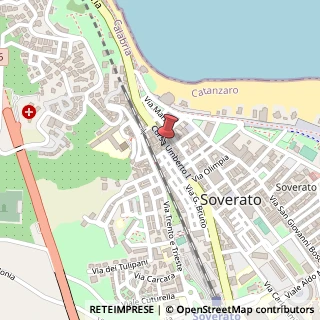 Mappa Corso Umberto I, 122, 88068 Soverato, Catanzaro (Calabria)