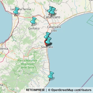 Mappa Via Maestri del Lavoro, 88068 Soverato CZ, Italia (15.31545)