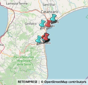 Mappa Via Francesco Corapi, 88068 Soverato CZ, Italia (6.37083)