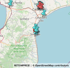 Mappa Traversa E. Galvaligi, 88068 Soverato CZ, Italia (18.54267)