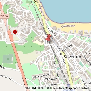 Mappa Via Trento Trieste, 16, 88068 Soverato, Catanzaro (Calabria)