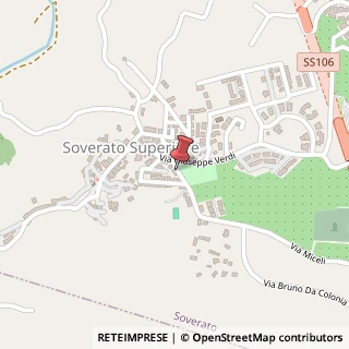 Mappa Via Miceli, 88068 Soverato CZ, Italia, 88068 Soverato, Catanzaro (Calabria)