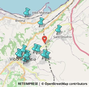 Mappa Contrada Cocari, 89900 Vibo Valentia VV, Italia (2.274)