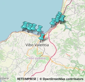 Mappa Contrada Cocari, 89900 Vibo Valentia VV, Italia (7.33692)