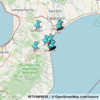Mappa Via della Vittoria, 88068 Soverato CZ, Italia (7.65)