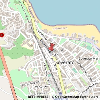 Mappa Corso Umberto I, 162, 88068 Soverato, Catanzaro (Calabria)