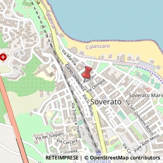 Mappa Via San Martino, 5, 88068 Soverato, Catanzaro (Calabria)