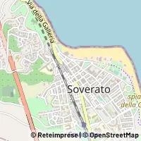 Mapa Soverato