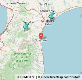 Mappa Via G. Bruno, 88068 Soverato CZ, Italia (69.89273)