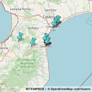 Mappa Via G. Bruno, 88068 Soverato CZ, Italia (11.01083)