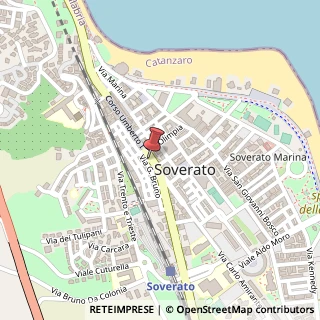 Mappa Corso Umberto I, 188, 88068 Soverato, Catanzaro (Calabria)