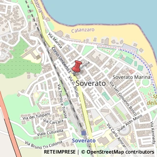 Mappa Corso Umberto I, 141, 88068 Soverato, Catanzaro (Calabria)