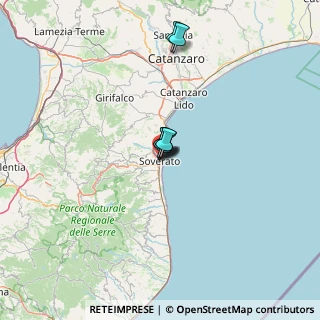 Mappa Via A. Comito, 88068 Soverato CZ, Italia (34.03333)