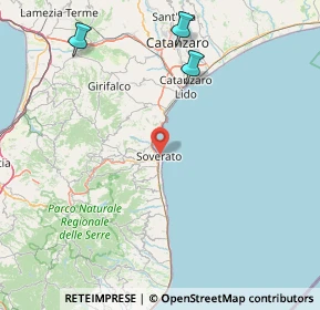 Mappa Via A. Comito, 88068 Soverato CZ, Italia (54.10286)