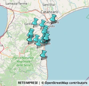 Mappa Via S. Giovanni Bosco, 88068 Soverato CZ, Italia (8.3855)
