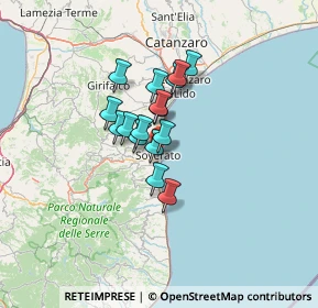 Mappa Via Francesco Fera, 88068 Soverato CZ, Italia (9.27188)