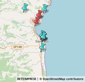 Mappa Via A. Comito, 88068 Soverato CZ, Italia (2.59273)