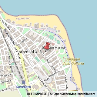 Mappa Via San Giovanni Bosco, 102, 88068 Soverato, Catanzaro (Calabria)