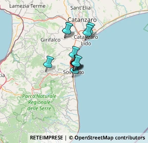 Mappa Via Indipendenza, 88068 Soverato CZ, Italia (7.77182)