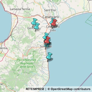 Mappa Via Indipendenza, 88068 Soverato CZ, Italia (8.94231)