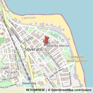 Mappa Via San Giovanni Bosco, 47, 88068 Soverato, Catanzaro (Calabria)