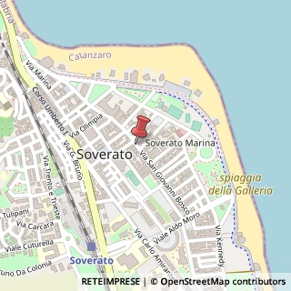 Mappa Via San Giovanni Bosco, 111, 88100 Soverato, Catanzaro (Calabria)