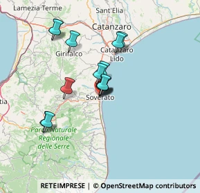 Mappa Via Paparo, 88068 Soverato CZ, Italia (12.065)