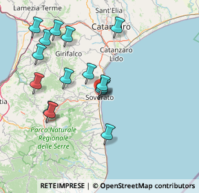 Mappa Piazza Maria Ausiliatrice, 88068 Soverato CZ, Italia (16.63467)