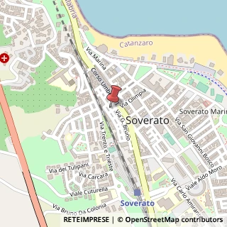 Mappa Via Gorizia, 4, 88068 Soverato, Catanzaro (Calabria)
